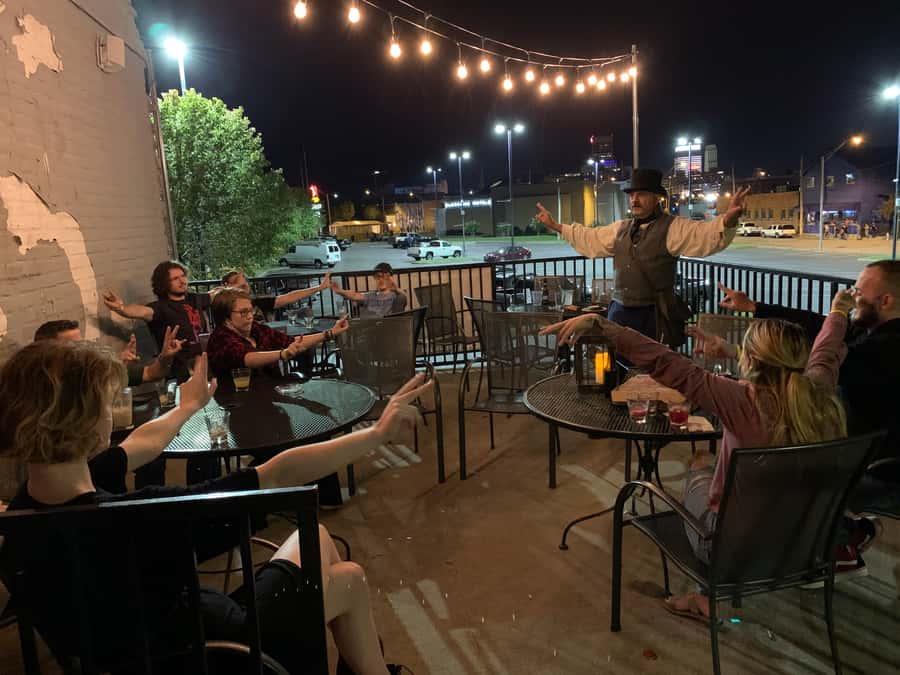 Memphis: Drinking Spirits with Spirits Haunted Pub Crawl - Hearing Memphis ghost stories from a paranormal investigator