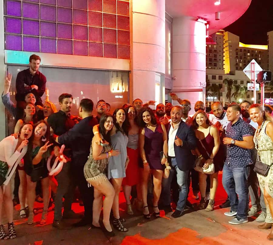 Miami Pub Crawl + Clubbing Experience - Stop one: a relaxed start near Ocean Drive