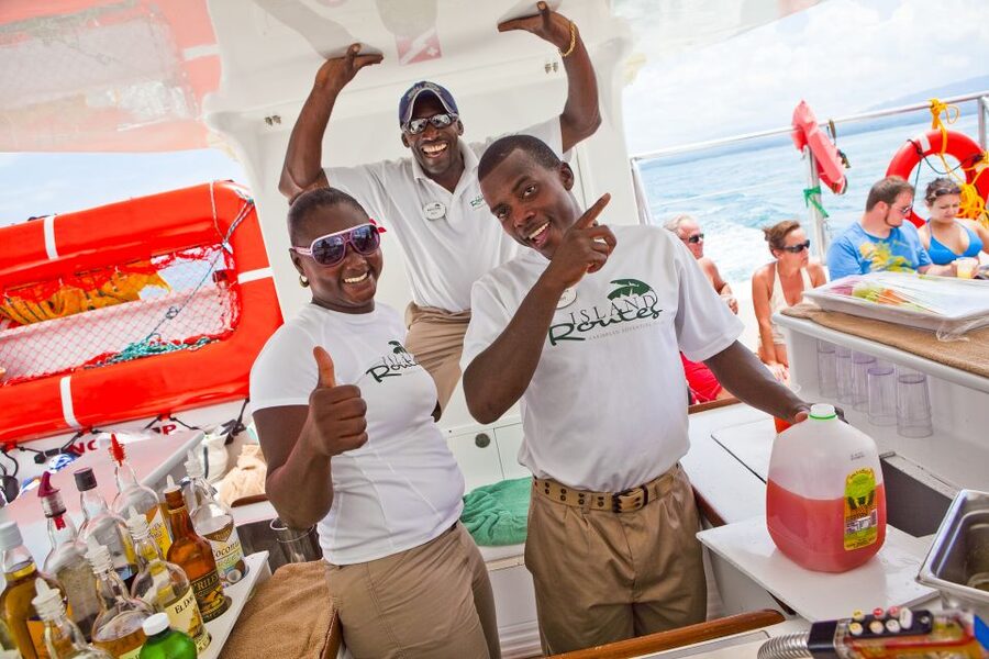 Montego Bay: Reggae Catamaran 18+ Cruise with Open Bar - Food, drinks, and what the $125 covers