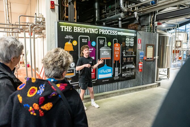 Monteith's Brewery Tour - The 20 to 30-minute tasting lesson