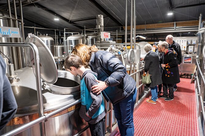 Monteith's Brewery Tour - Timing, shoes, age rules, and group size