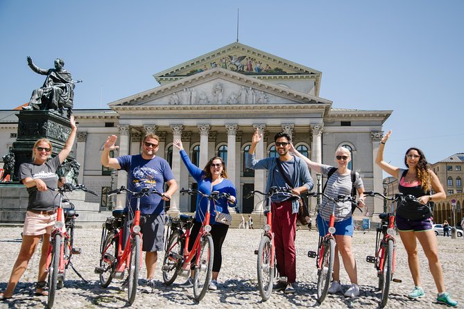 Munich City Bike Tour + Beer Garden Lunch Stop - Königsplatz and Munich’s difficult twentieth century