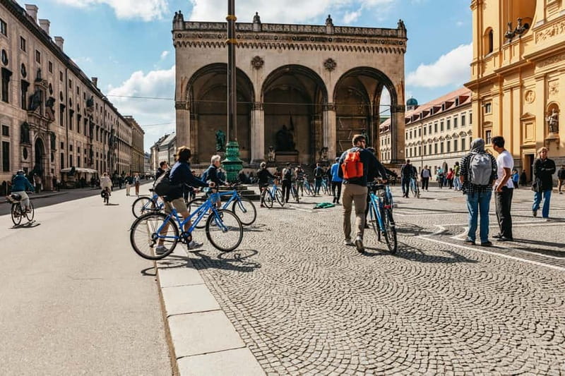 Munich: Guided City Tour by Bike with Beer Garden Stop - Bikes, weather, cash, and comfort