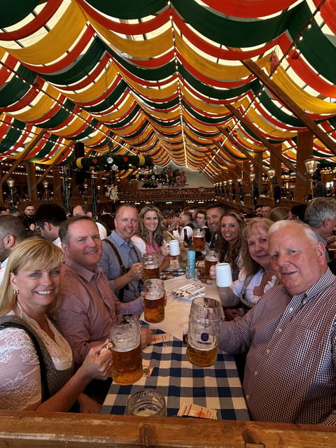 Munich: Guided Oktoberfest Experience with Beer and Lunch - Weather, bags, and other practical details