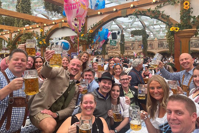 Munich Oktoberfest Tour With Hofbräu Beertent Tickets, Beer, Food - Munich Oktoberfest tour at a glance