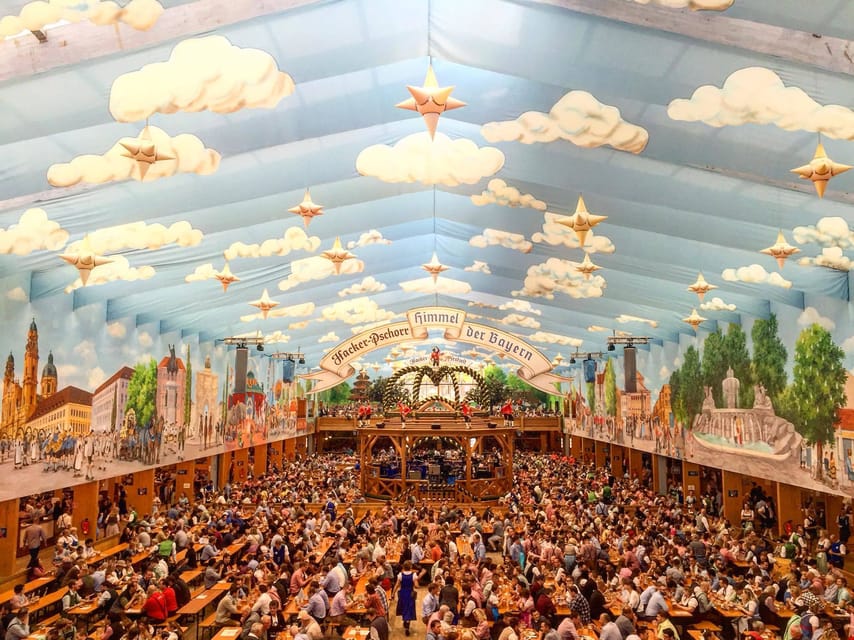 Munich: Oktoberfest Tour with Tent Reservation, Food & Beer - Entering the reserved beer tent