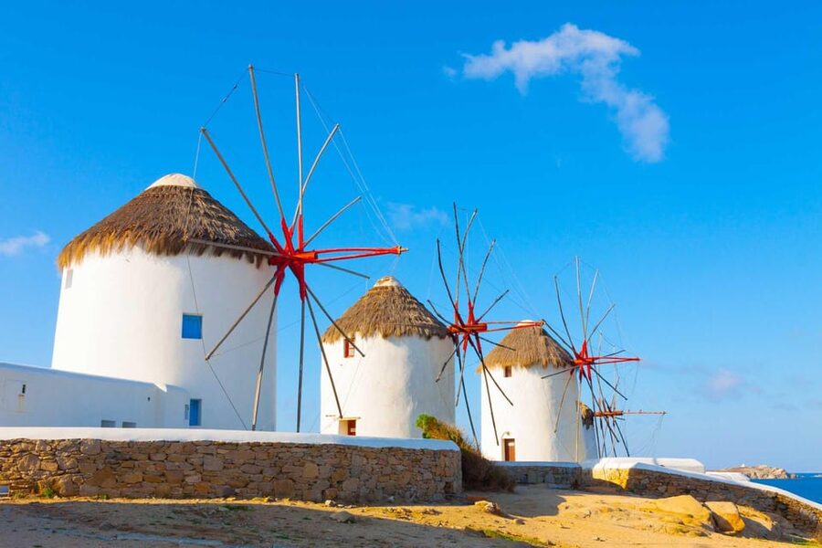Mykonos Town & Brewery:2-Hour Walking Tour with Beer Tasting - Matogianni and the maze of narrow lanes