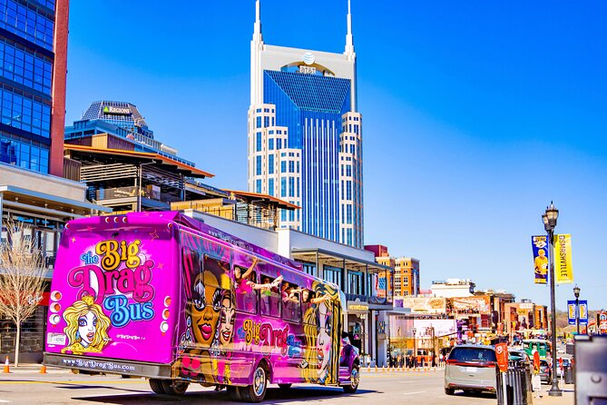Nashville Party Bus with Drag Queen Hosts & Live Performances - Buying drinks before the wheels turn