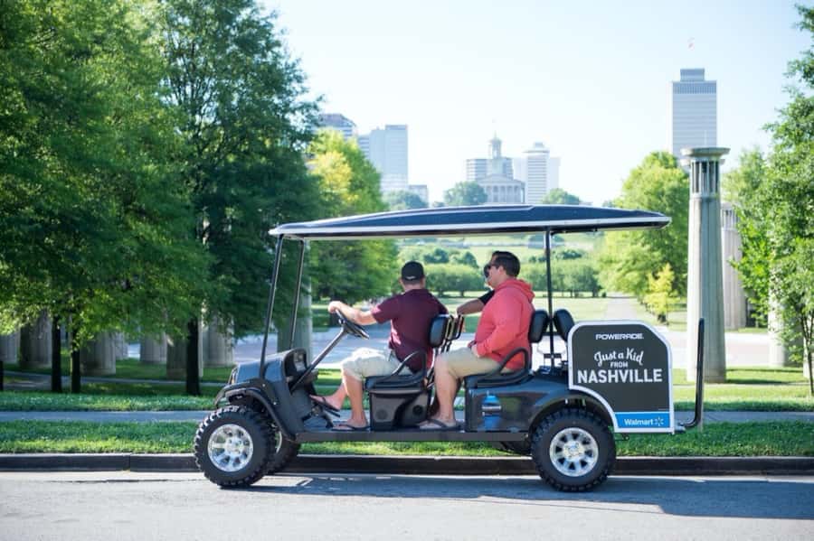 Nashville: Sights, Street Art & Brewery Tour by Golf Cart - Meeting the guide and setting the tone