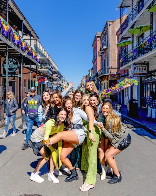 New Orleans: Guided Bourbon Street Bar Crawl with Shots - Starting at Coyote Ugly on Bourbon Street