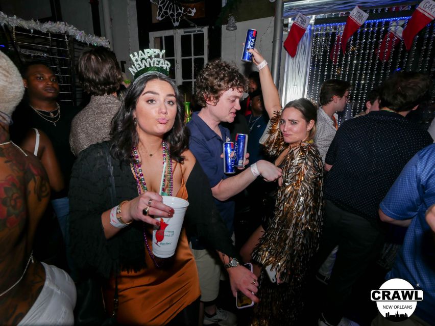 New Orleans: VIP Bar and Club Crawl Tour with Free Shots - Four stops, four chances to compare New Orleans nightlife