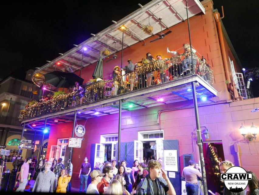 New Orleans: VIP Bar and Club Crawl Tour with Free Shots - The guide can make or break the evening