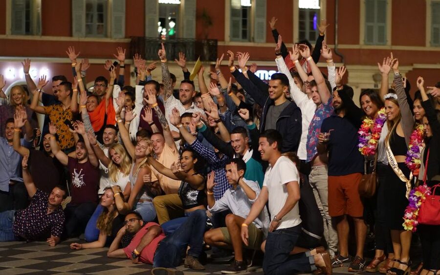 Nice: Ultimate Party Bar Crawl Free Shots & VIP Club Entry - Four bars, five shots, and changing energy