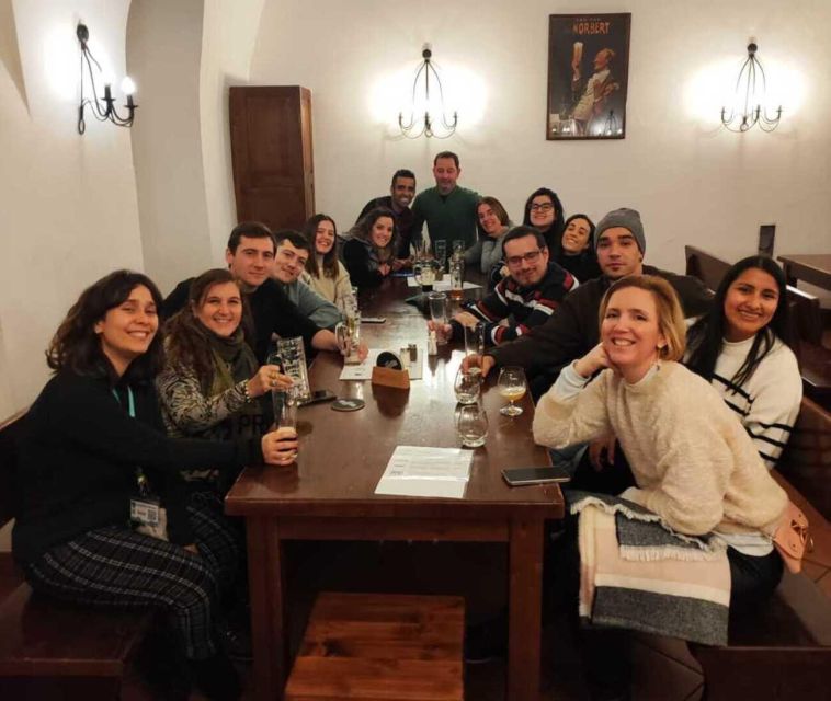 Night tour: Dark Side of Prague with Craft Beer - Starting beneath the Rudolfinum at dusk