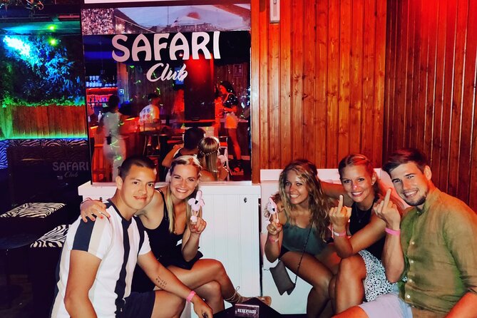 Nightlife Tour - Barcelona Bar Crawl with Flamingos - Five free shots and the real value of $24.29