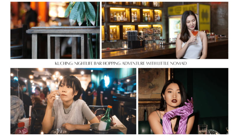 Nomadic Nightfall: Kuching Pub Crawl Adventure - The first stop: a speakeasy and a local introduction