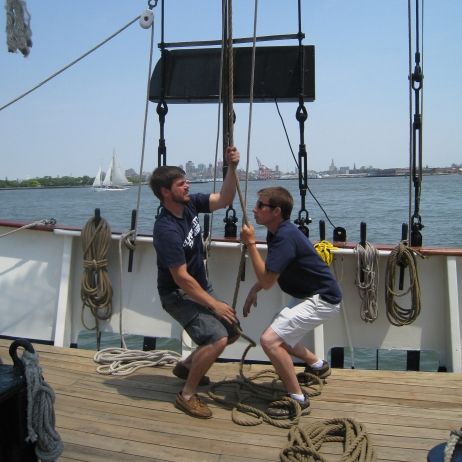 NYC: Statue of Liberty Day Sail with Onboard Bar - The Battery and the lower Manhattan shoreline