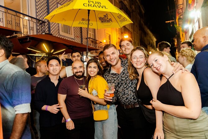 NYE Pub Crawl + VIP Club Entry - Miradouro de Santa Catarina and the midnight fireworks