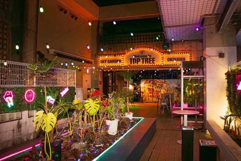 Okinawa:Sky BAR TOPTREE Nightclub Entry Ticket+Drink & VIP - Is the VIP option worth considering?