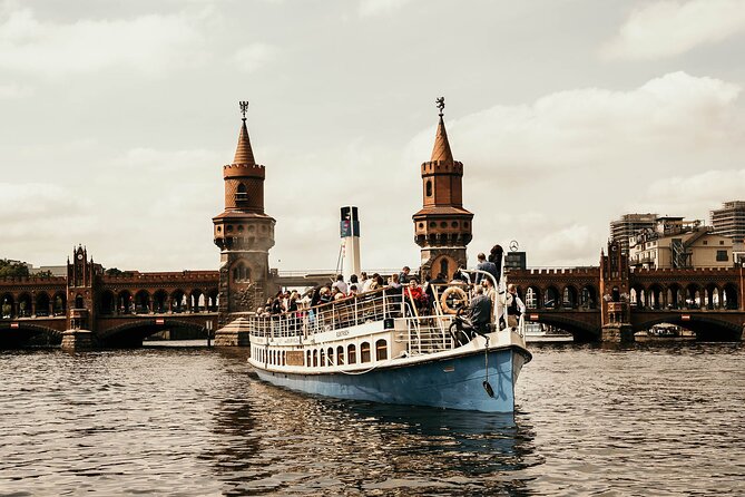 Old Berlin Beer Evening Sunset Cruise on Steamship - The mill dam lock and the less familiar Berlin
