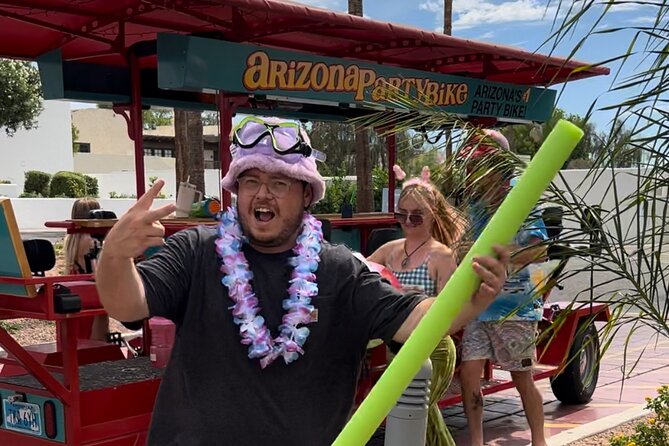 Old Town Scottsdale Party Bike Bar Crawl and Pool Party - Country style at Not My First Rodeo