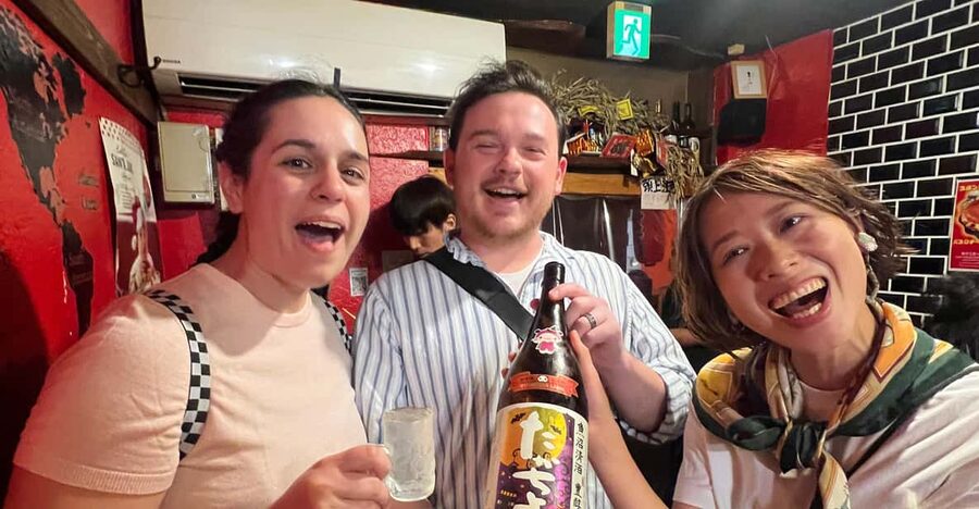 Osaka Bar Hopping | Explore Hidden Bars & Izakayas in Namba - Starting in Namba Walk near exit B23