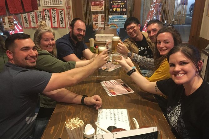Osaka Bar Hopping Night Walking Tour in Namba (3 bars, 6 tastes) - Food restrictions, smoking, and practical comfort