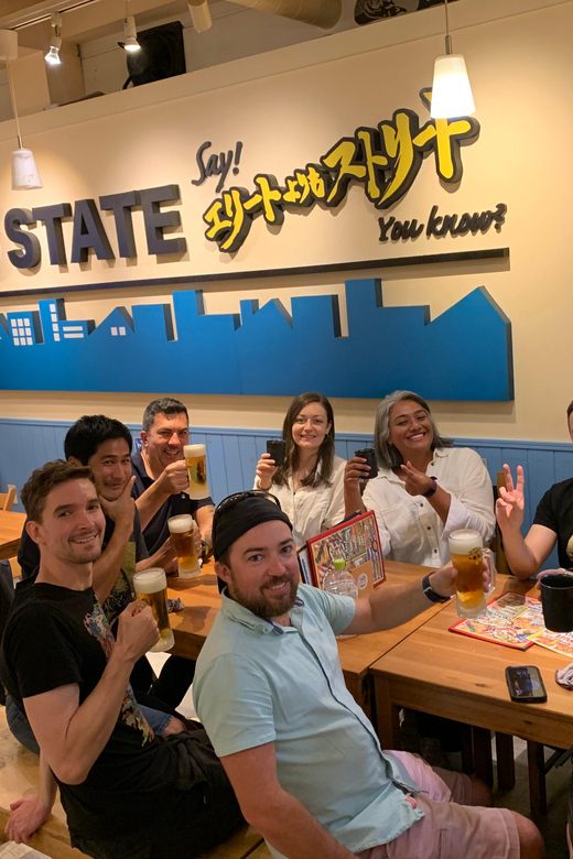 Osaka: Namba Pub Bar Crawl with a Local Guide - First stop: an izakaya in Namba