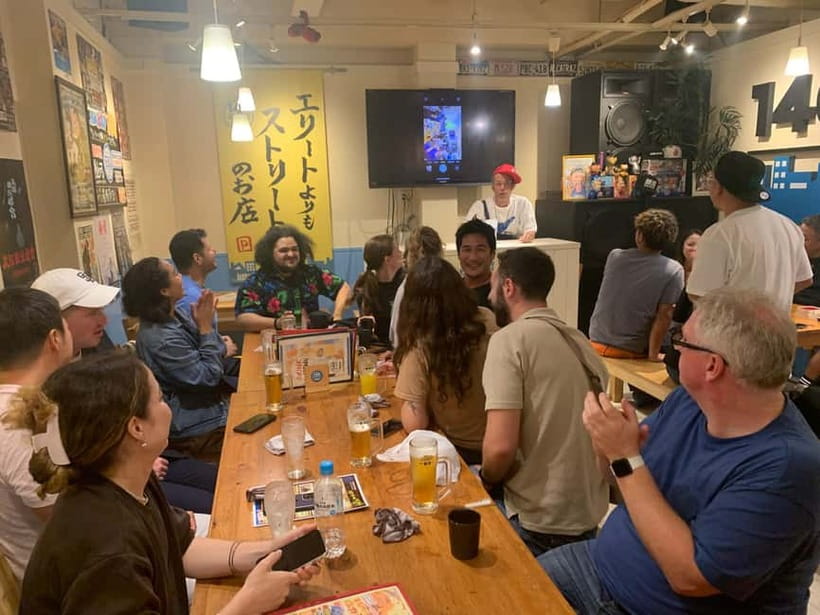 Osaka: Namba Pub Bar Crawl with a Local Guide - Walking through Namba’s evening streets