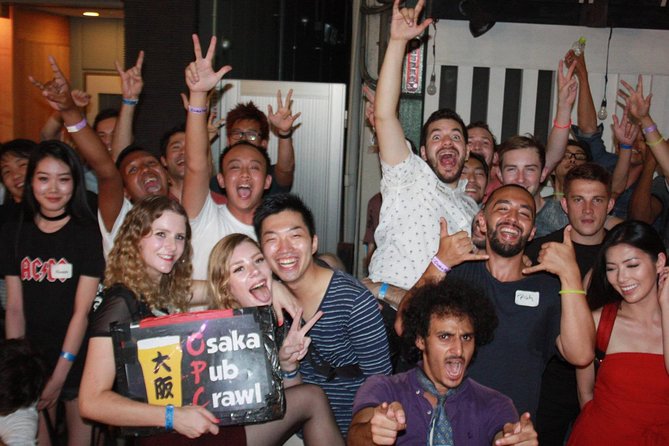 Osaka Pub Crawl and Nightlife Tour - Key points before you book
