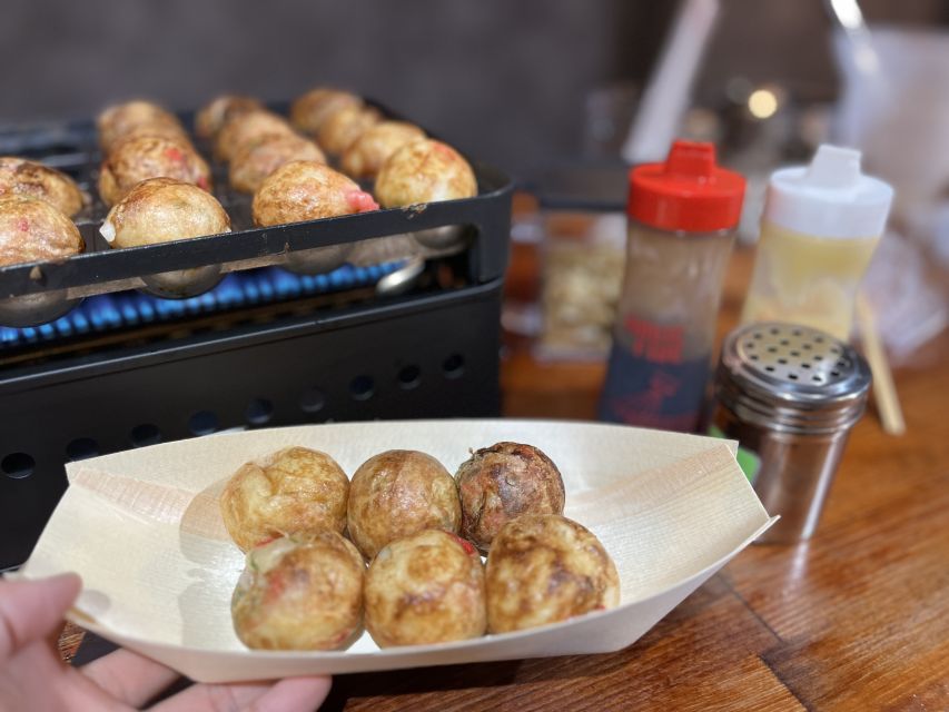 Osaka Sake Tasting with Takoyaki Cooking - Booking details worth knowing