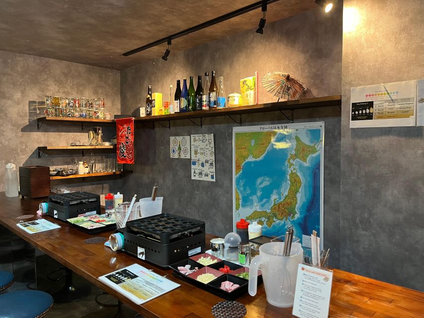 Osaka Sake Tasting with Takoyaki Cooking - Tasting seasonal bottles instead of one standard flight