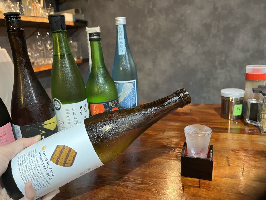 Osaka Sake Tasting with Takoyaki Cooking - What the $70 price really covers
