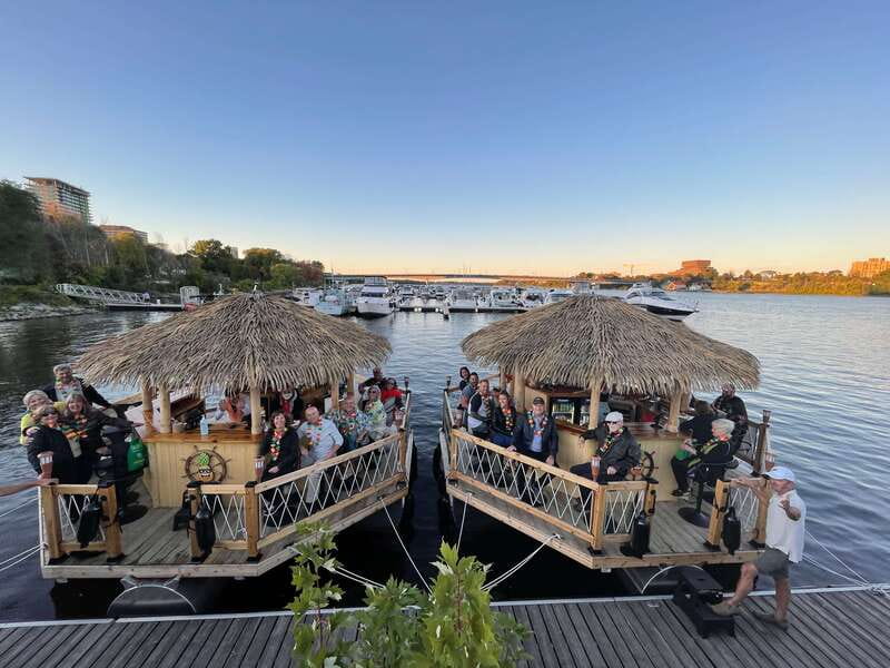 Ottawa: Floating Tiki Bar Cruise on the Ottawa River - What the 90-minute route feels like