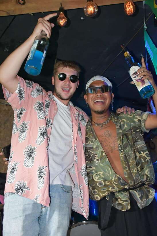 Pai Pub Crawl: The Best Nightlife in Town! - Moving through Pai by red truck and local transport