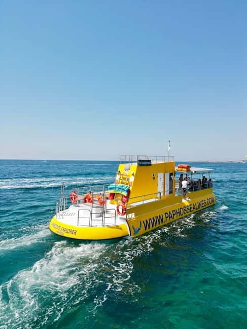 Paphos: Sunset Cruise, Turtle Watching, & Unlimited Drinks - The first 30 minutes over Paphos’s underwater forest