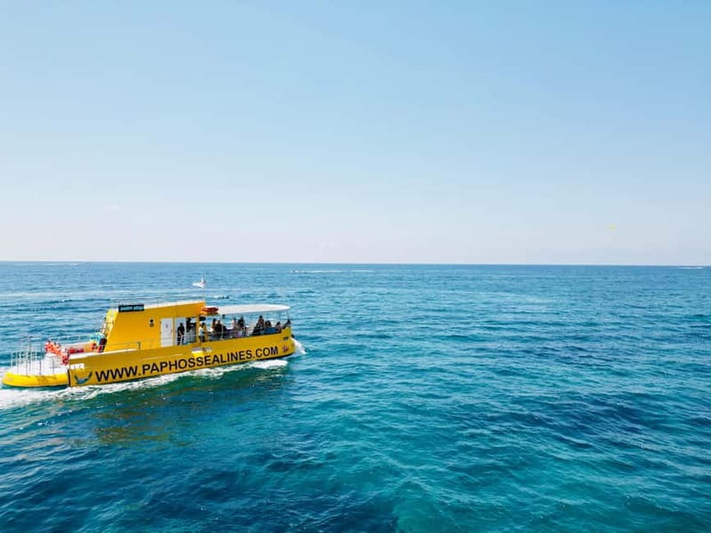 Paphos: Yellow Submarine Swim Cruise with Unlimited Drinks - How the weather changes the experience