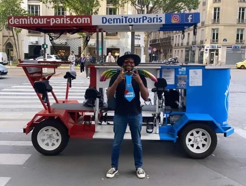 Paris: Beer Bike Bar With Drinks Included - How hard is the pedaling?
