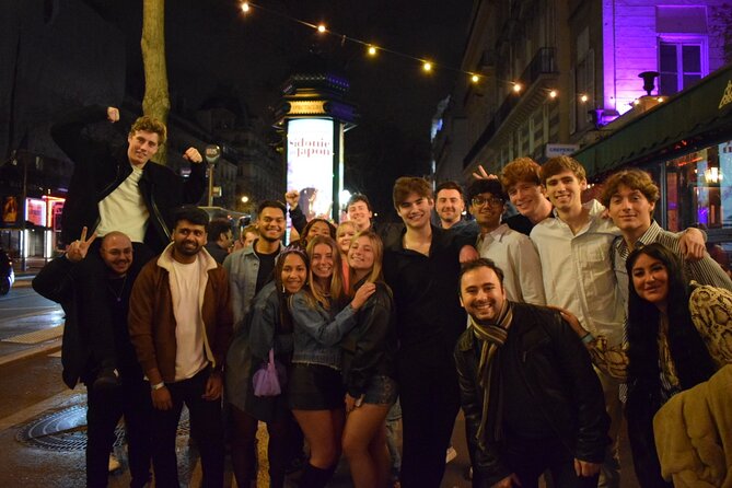 Paris: City Center Guided Pub Crawl with Shots & Club Entry - Porte-Saint-Denis and the short photo stop