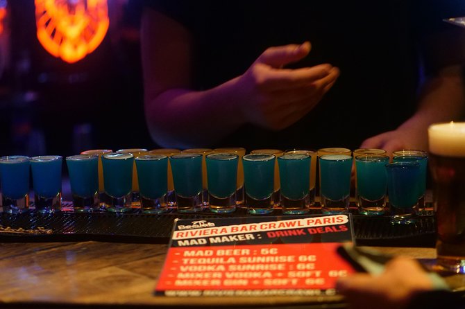 Paris Latin Quarter Pub Crawl Bars and Clubs - Group size, safety, and the right kind of company