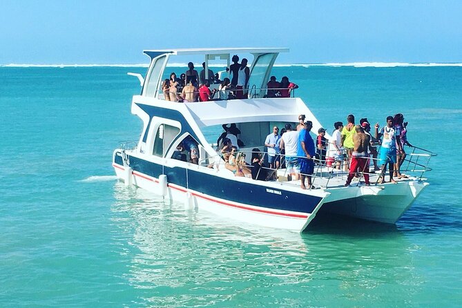 Party Boat /View Dolphins / Snorkling /Free Drinks and Transportation - What the $57 Punta Cana boat trip includes