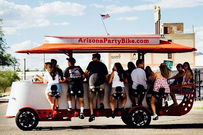 Pedal Bar Crawl of Old Town Scottsdale - Pedaling into Old Town Scottsdale