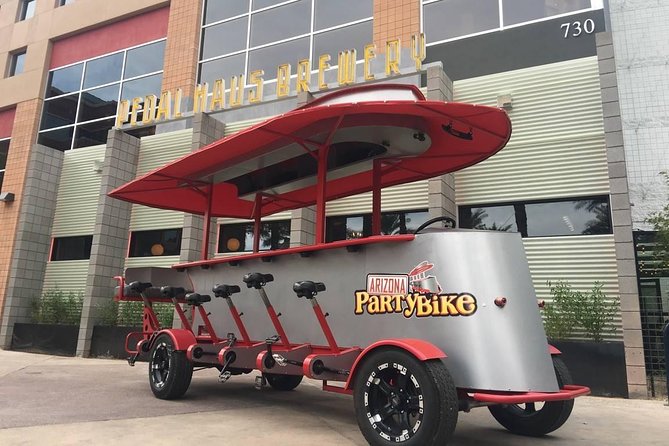Pedal Bar Crawl of Old Town Scottsdale - Pattie’s First Avenue Lounge finishes the crawl