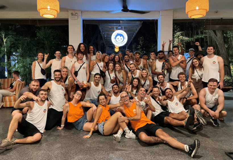 Phnom Penh Pub Crawl with Free Mad Monkey Singlet - Duplex Belgian Tavern at 11:15 PM