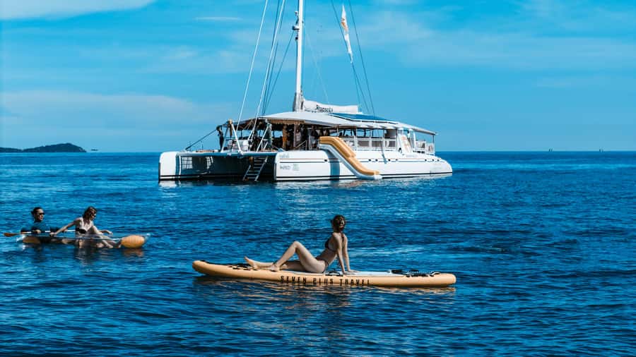 Phuket: Coral & Racha Sunset Luxury Catamaran Party Cruise - What the $125 price really covers