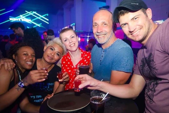 Phuket Guided Pub Crawl - Bangla Road between stops
