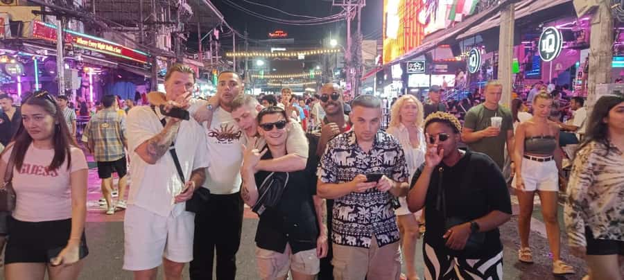 Phuket Nightlife Tour: Patong Bar & VIP Club Crawl Adventure - The night at a glance