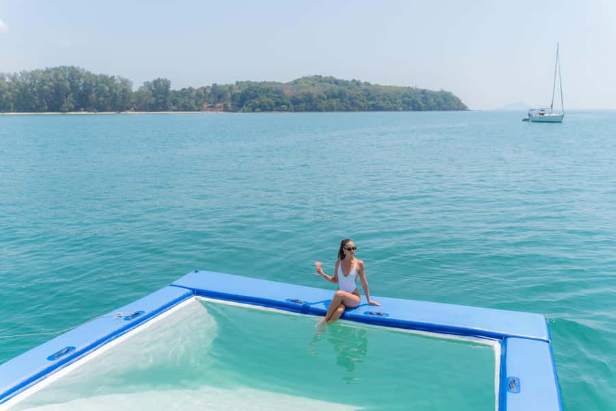 Phuket: Phang Nga Bay Lunch and Dinner Sunset Party Cruise - What the $125 price really covers