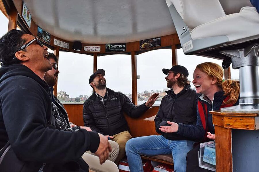 Pickle Pub Crawl: Ferry Rides and Appetizers - The second ferry ride and Songhees Park