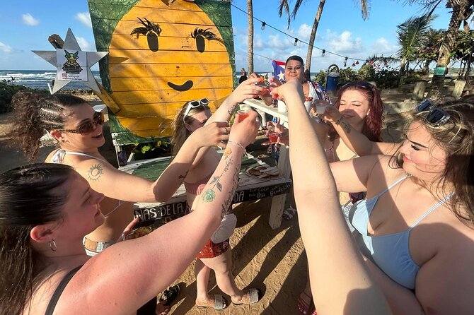 Pinones Bar Hopping Beach Food Tour & Caguas River Hidden Gem - From Caguas valleys to the Piñones shore